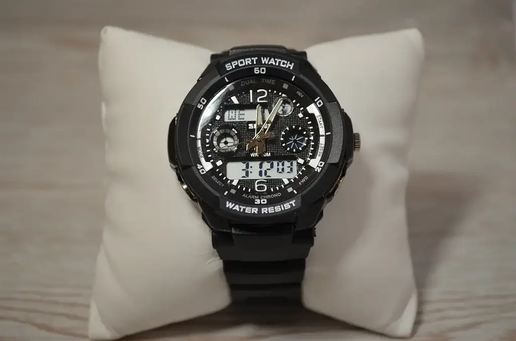 Детские спортивные наручные часы Skmei 1060 s-shock Черный - фото 7