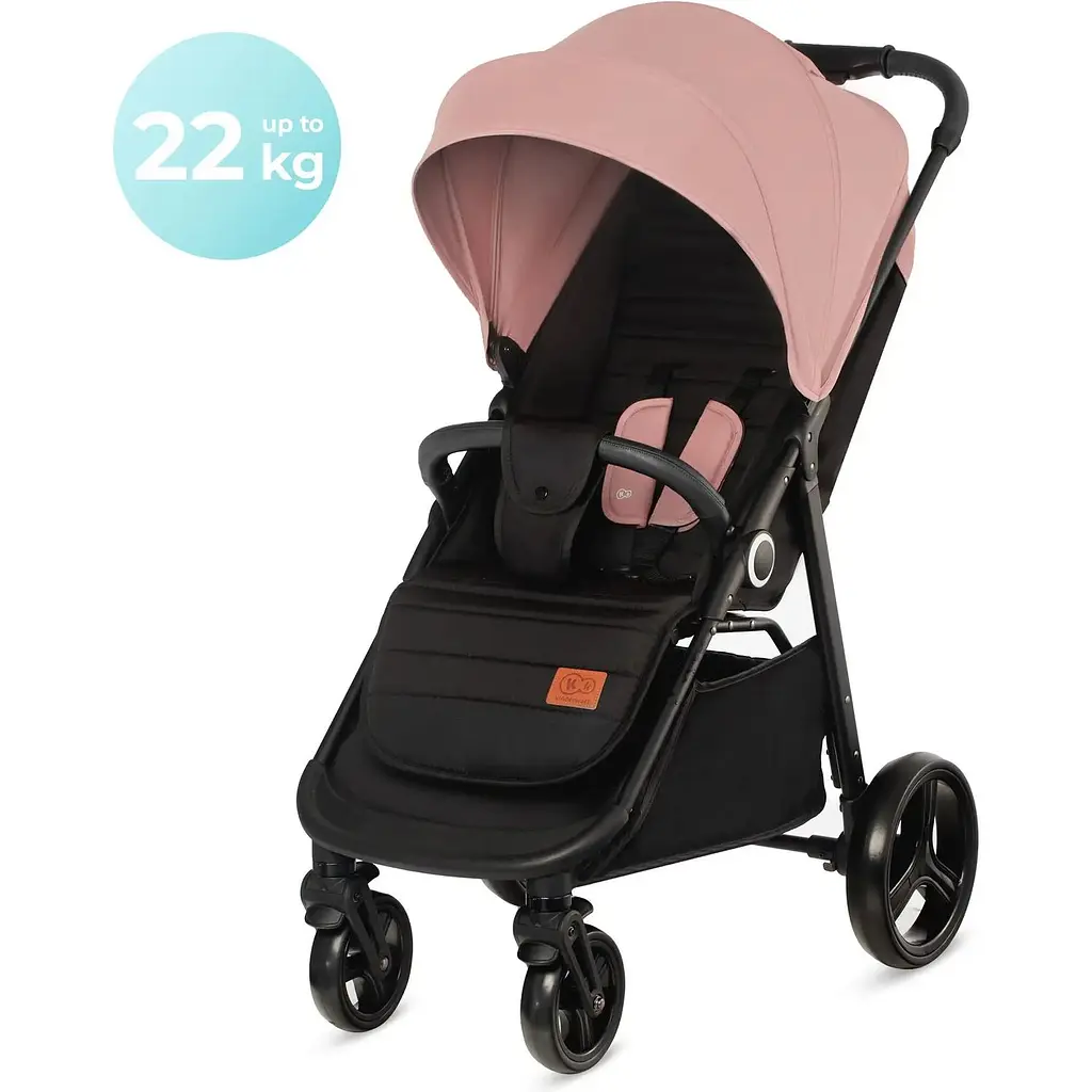 Прогулянкова коляска Kinderkraft Grande Plus рожева (00-00305156) - фото 8