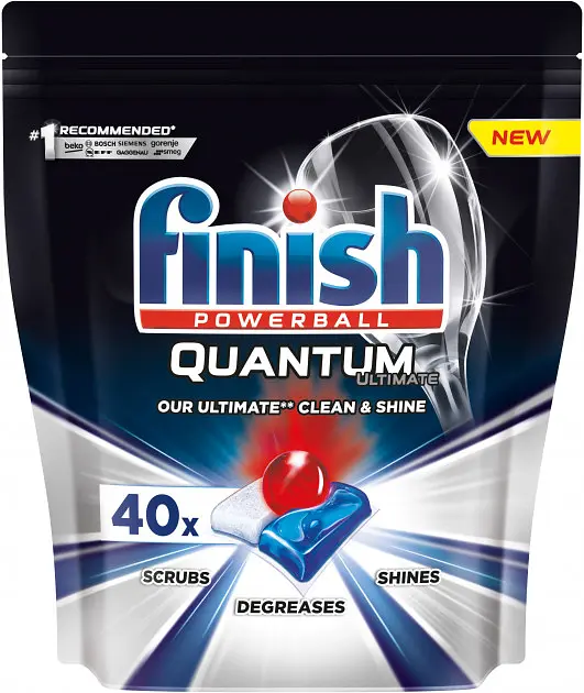 Капсулы для посудомоечных машин Finish Quantum Ultimate, 40 шт. - фото 2