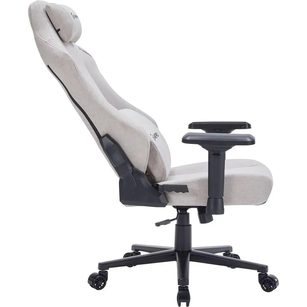Ігрове крісло GamePro FGC750LG Fabric Light Gray (FGC750LG) - фото 4