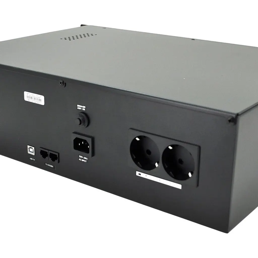 Джерело безперебійного живлення (ДБЖ) Ritar RTO-1500-LCD (900W) (RTO-1500-LCD) [168158] - фото 2
