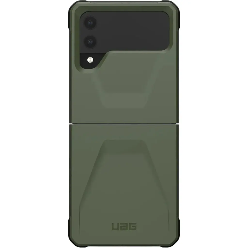 Оригинальный противоударный чехол UAG Civilian для Samsung Galaxy Z Flip4 Olive (214007117272) - фото 2