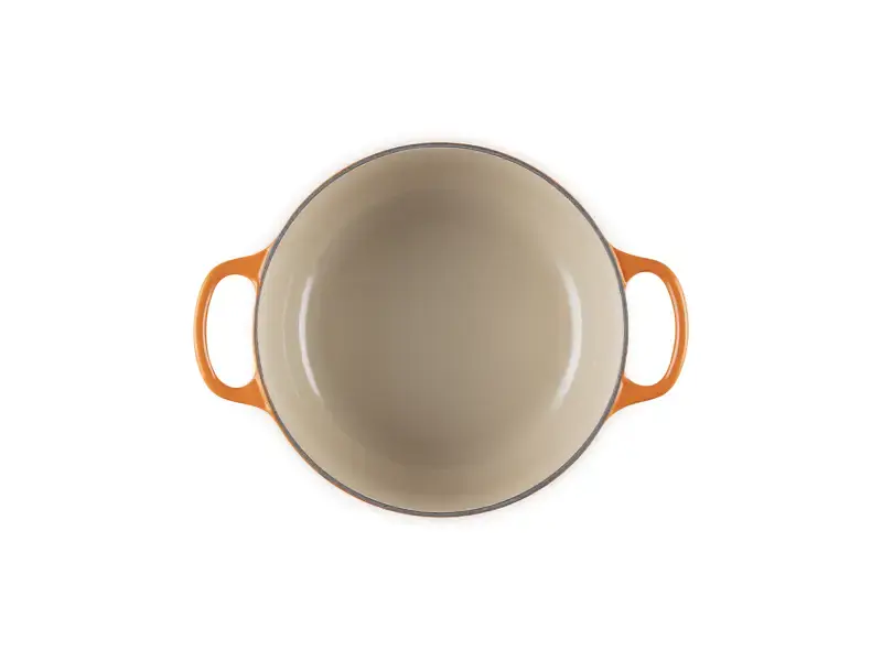Каструля Le Creuset Signature Cast Iron Round Casserole 20 см Flame (21177200902430) - фото 3