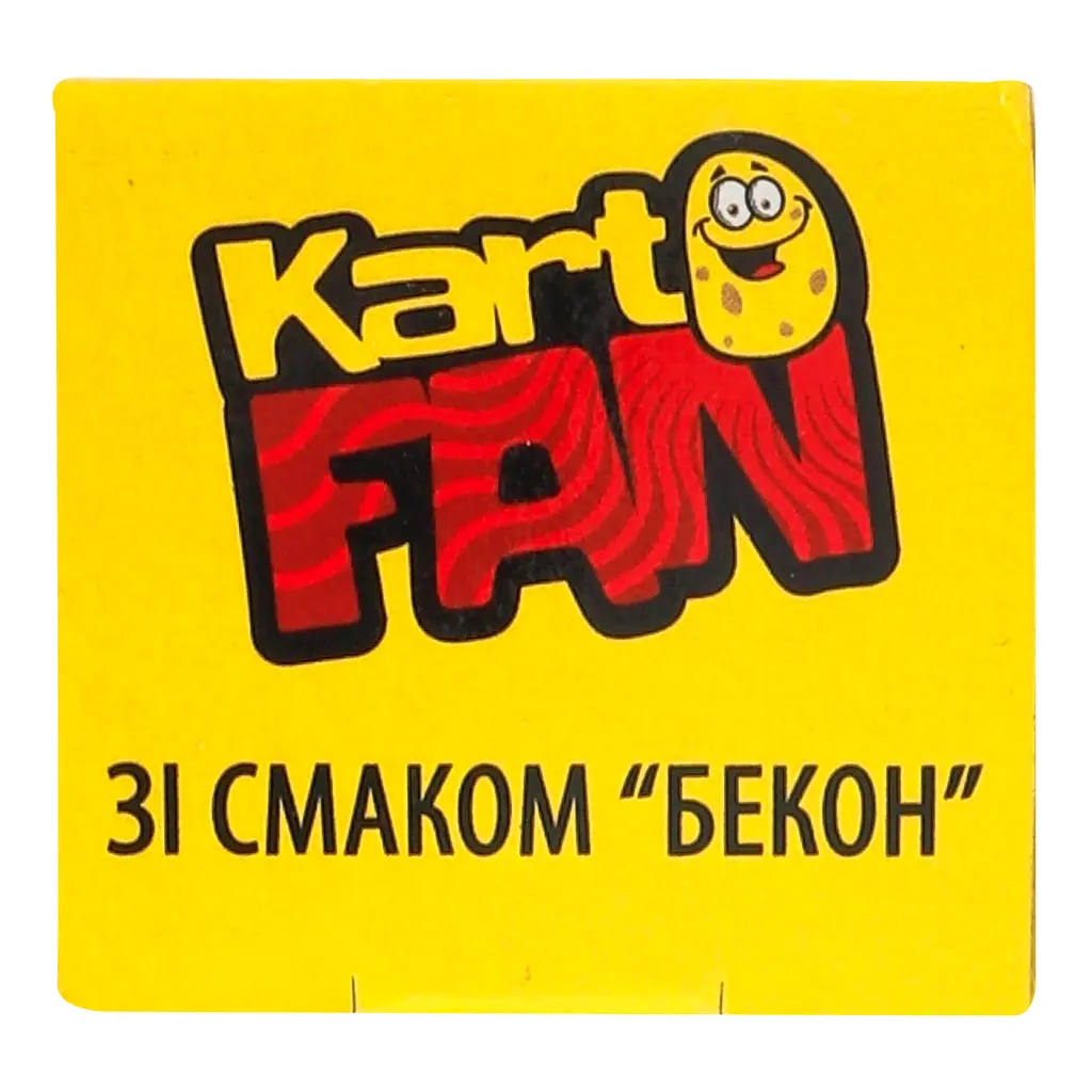 Чипсы KartoFan картофельные пластинки волнистые Бекон 100 г - фото 4