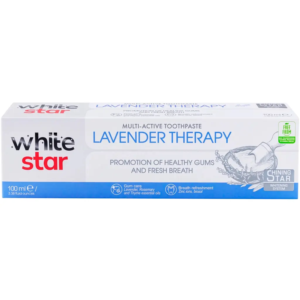 Зубна паста White Star Lavender Therapy 100 мл (3800237400331)