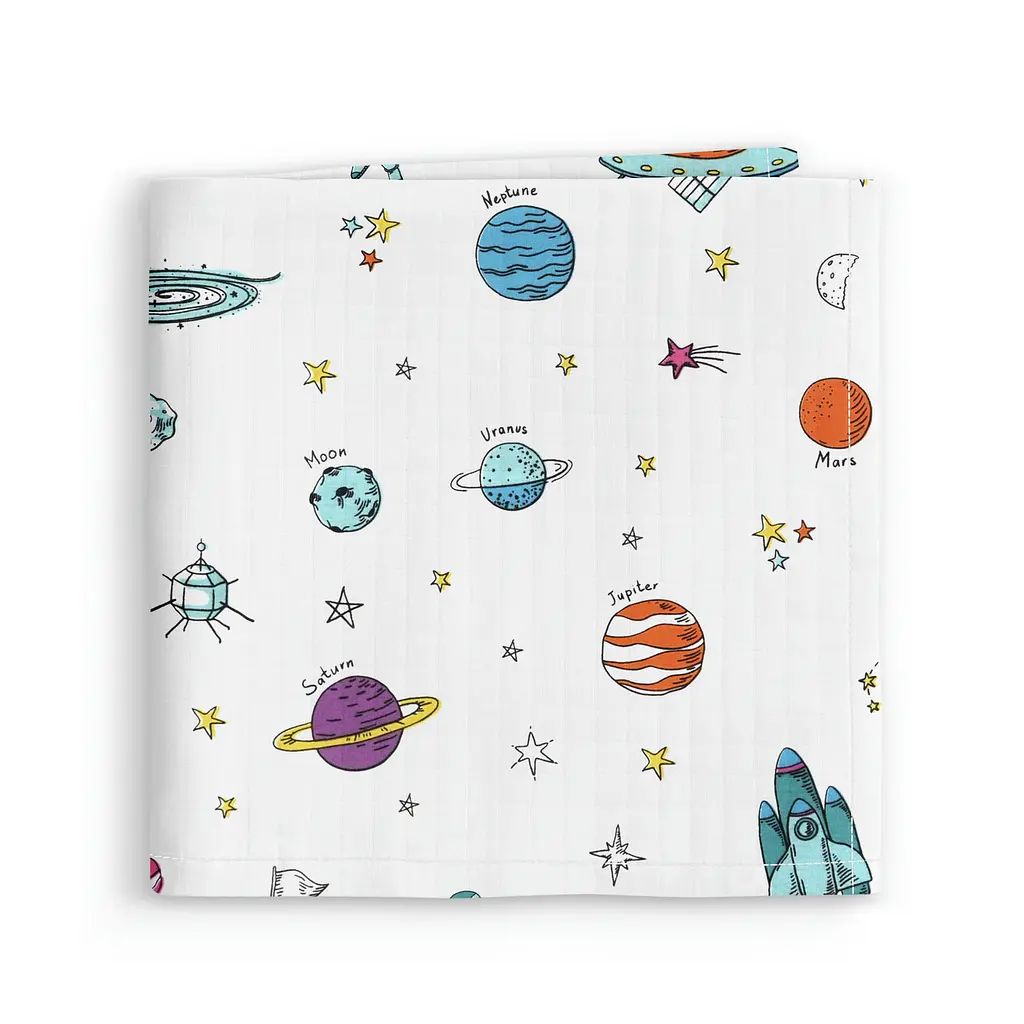 Муслінові пелюшки 75x100 SPACEMAN COSAS (4822052434697)