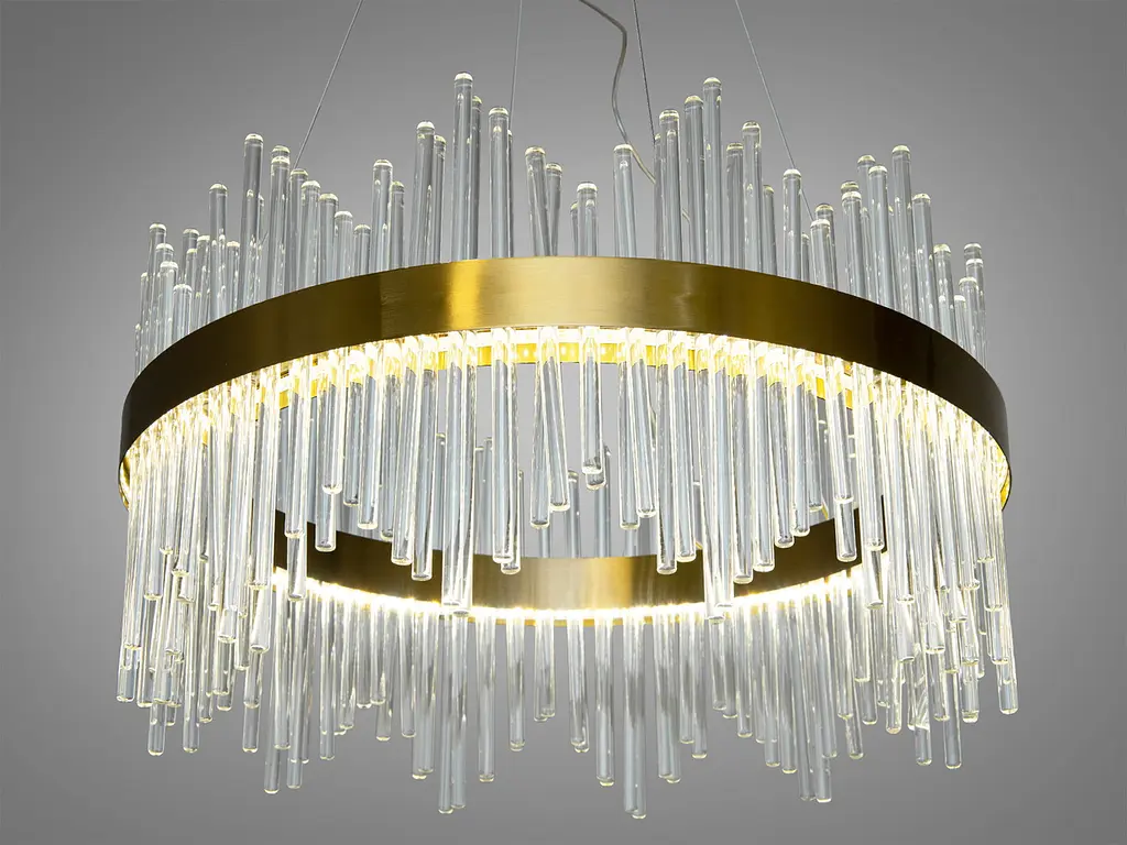 Люстра стельова LED Diasha 839/500BR 130W, 7150 лм, бронза, для кухні - фото 2