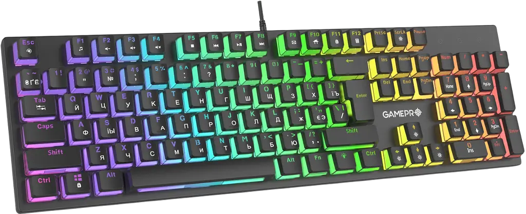 Клавиатура GamePro MK85R RGB Black - фото 2