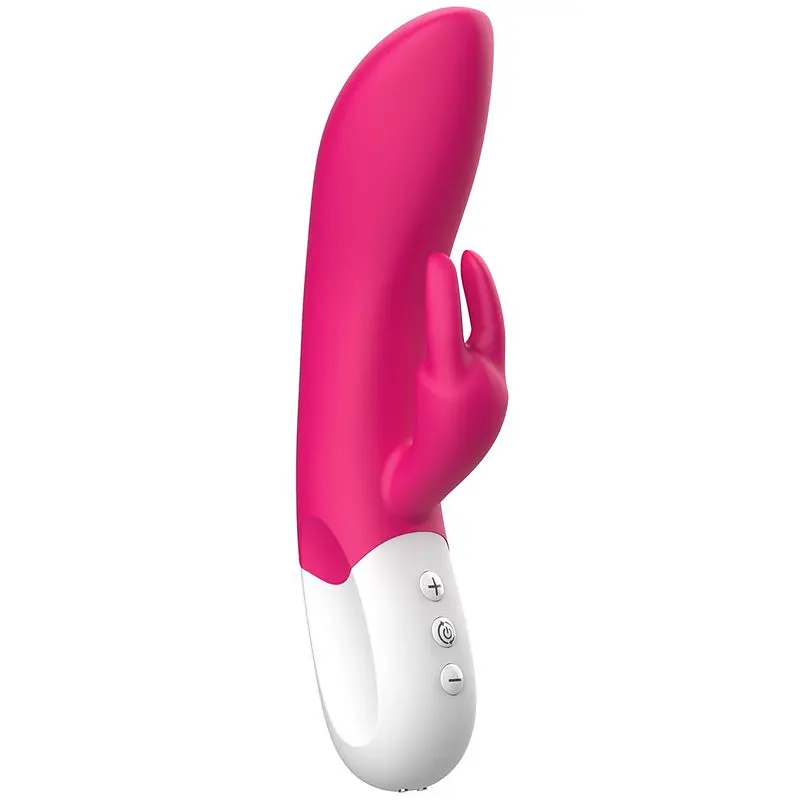 Вибратор-кролик Liebe Pleasure Toys Mighty Rechargeable Rabbit 21.5 см (розовый) - фото 9