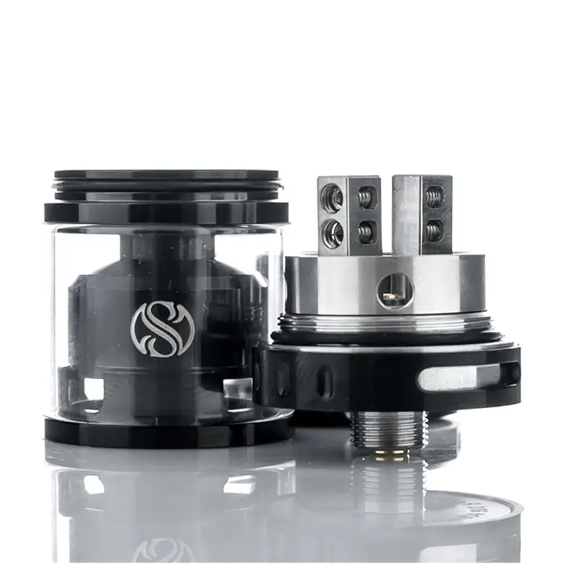 Атомайзер для вейпу Merlin Mini RTA Black (am102) - фото 3