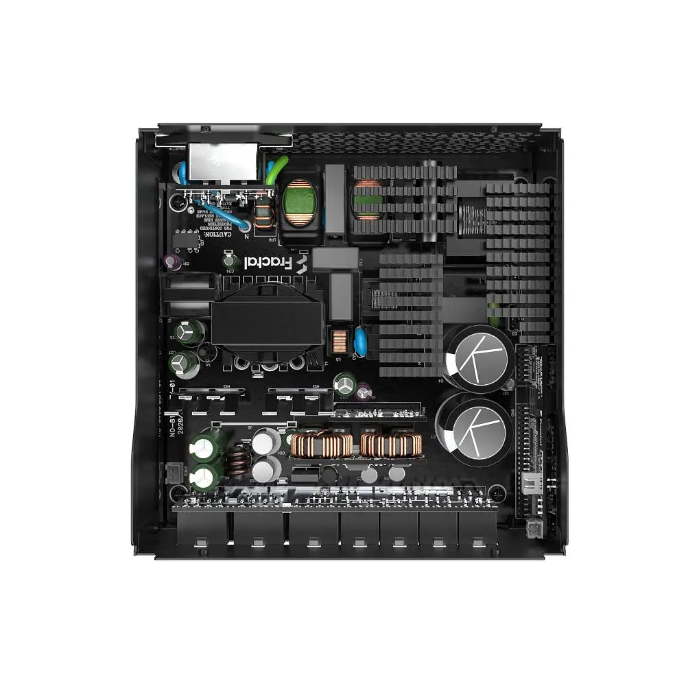 Блок живлення Fractal Design Ion 3 Gold 850W ATX 3.1 80+ Gold Black (FD-P-IA3G-850-EU) - фото 10