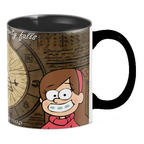 Кружка GeekLand Гравіті Фолз Gravity Falls Welcome чорна GF.02.12. - фото 2