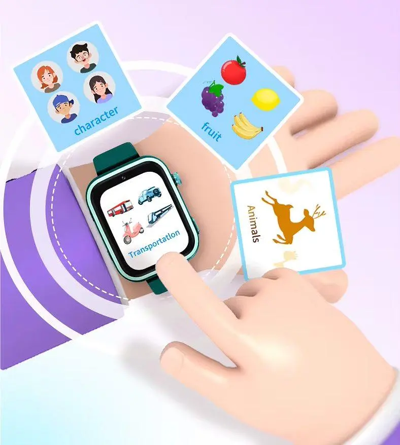 Розумний дитячий годинник Lemfo M32 з прослуховуванням, GPS трекером, 4G SIM-картою та відеозв'язком До 5 днів активної роботи Фіолетовий - фото 10