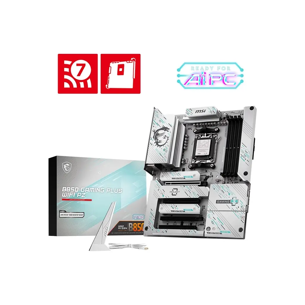 Материнська плата MSI B850 GAMING PLUS WIFI PZ - фото 5