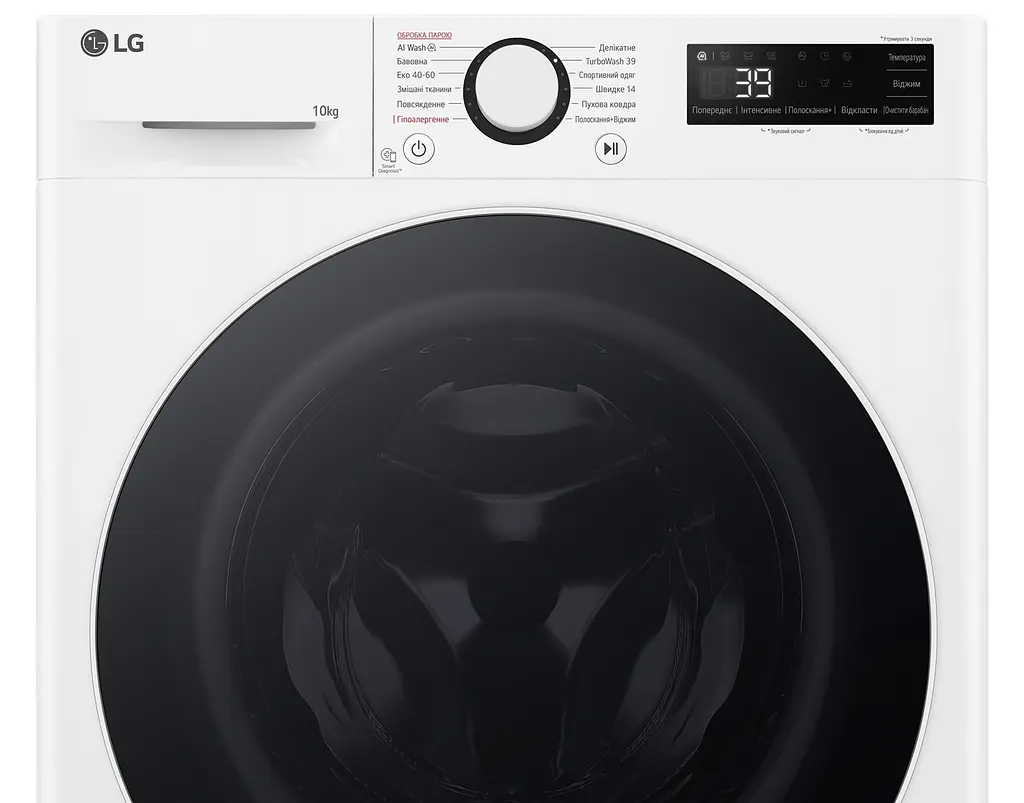 Стиральна машина автоматична LG F4Y5RS0W (7198422) - фото 6