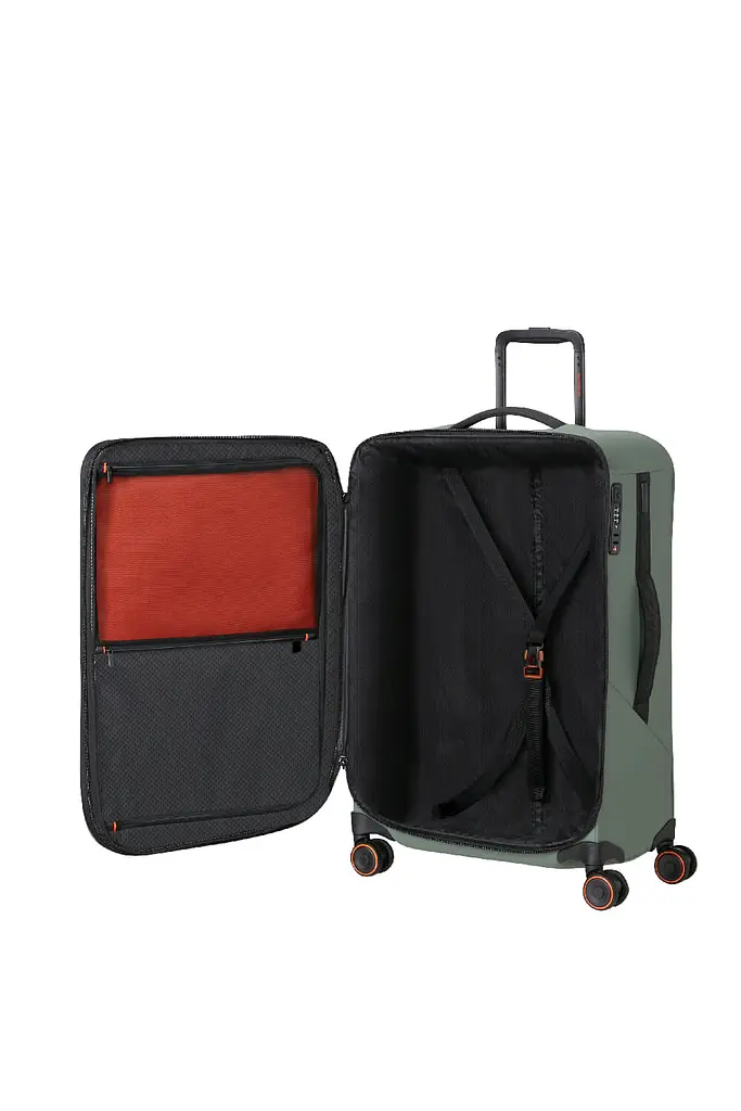 Валіза 67 См Samsonite GLAZED SAGE GREEN 67x44x30(33) KT9*04002 - фото 2