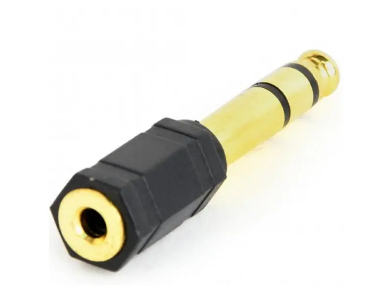 Перехідник Cablexpert 6.35мм M/F 3.5 мм (A-6.35M-3.5F)
