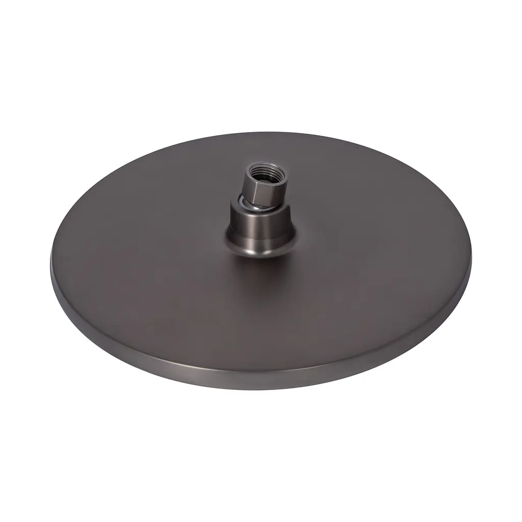 Душова система для душу Qtap Slavonice на два споживача QTSLA110GMB45913 Gunmetal Black PVD, Шліфований чорний хром - фото 9