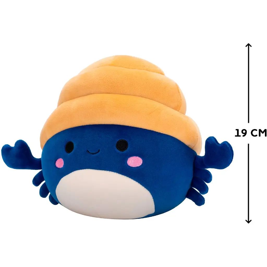 М'яка іграшка Squishmallows Краб-самітник Ленор 19 см синя (SQCR06609) - фото 6