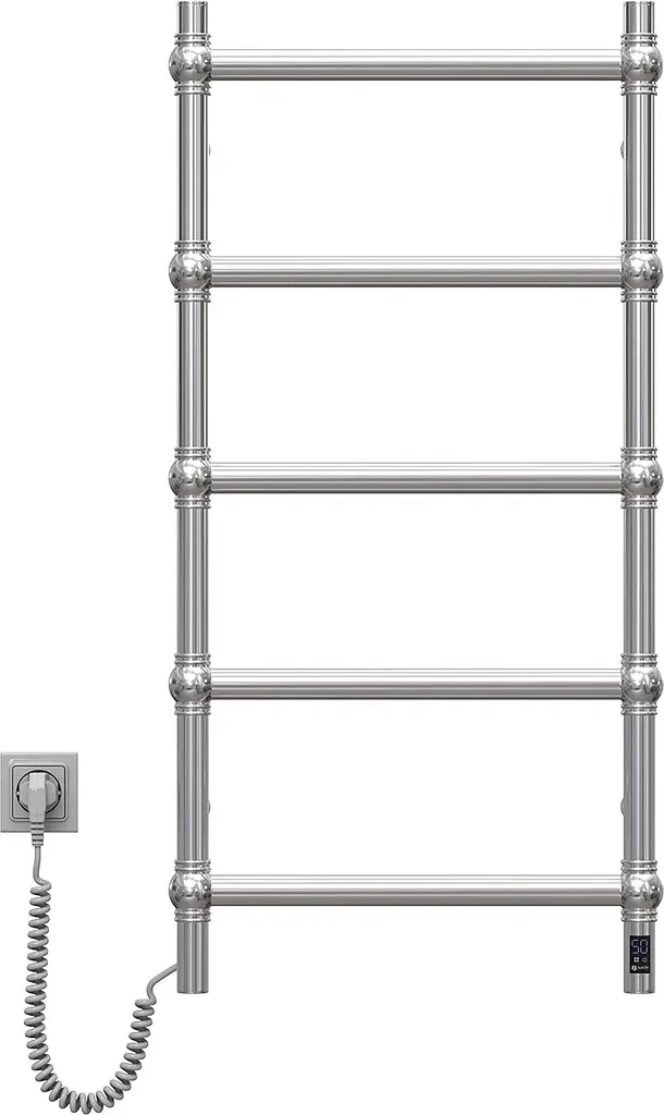 Електрична рушникосушка Navin Retro 500x1000 Sensor, ліва 12-228153-3680, Хром, Ліве, Електронний - фото 2