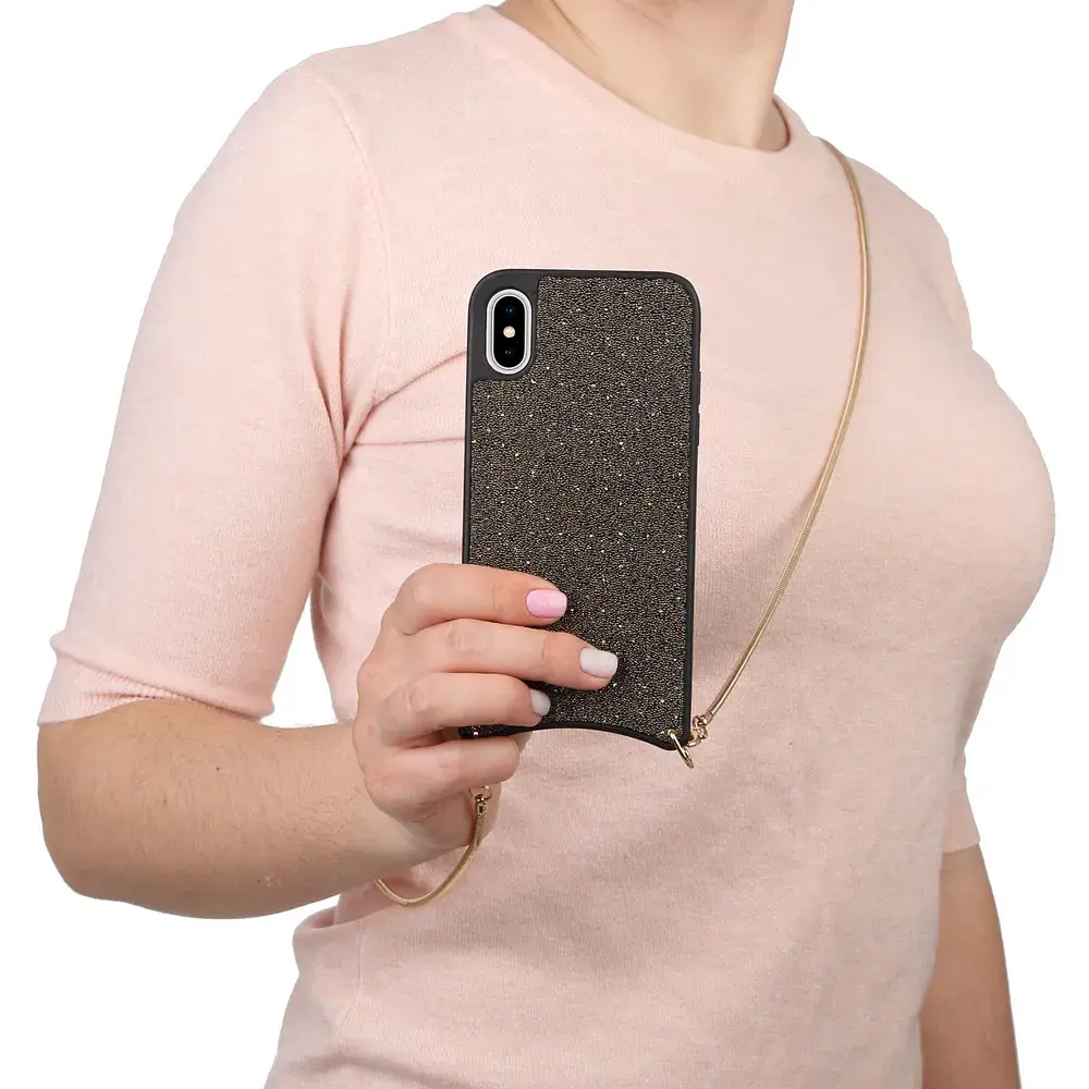 Чехол Becover Glitter для Apple iPhone Xr Gold (703637) - фото 3