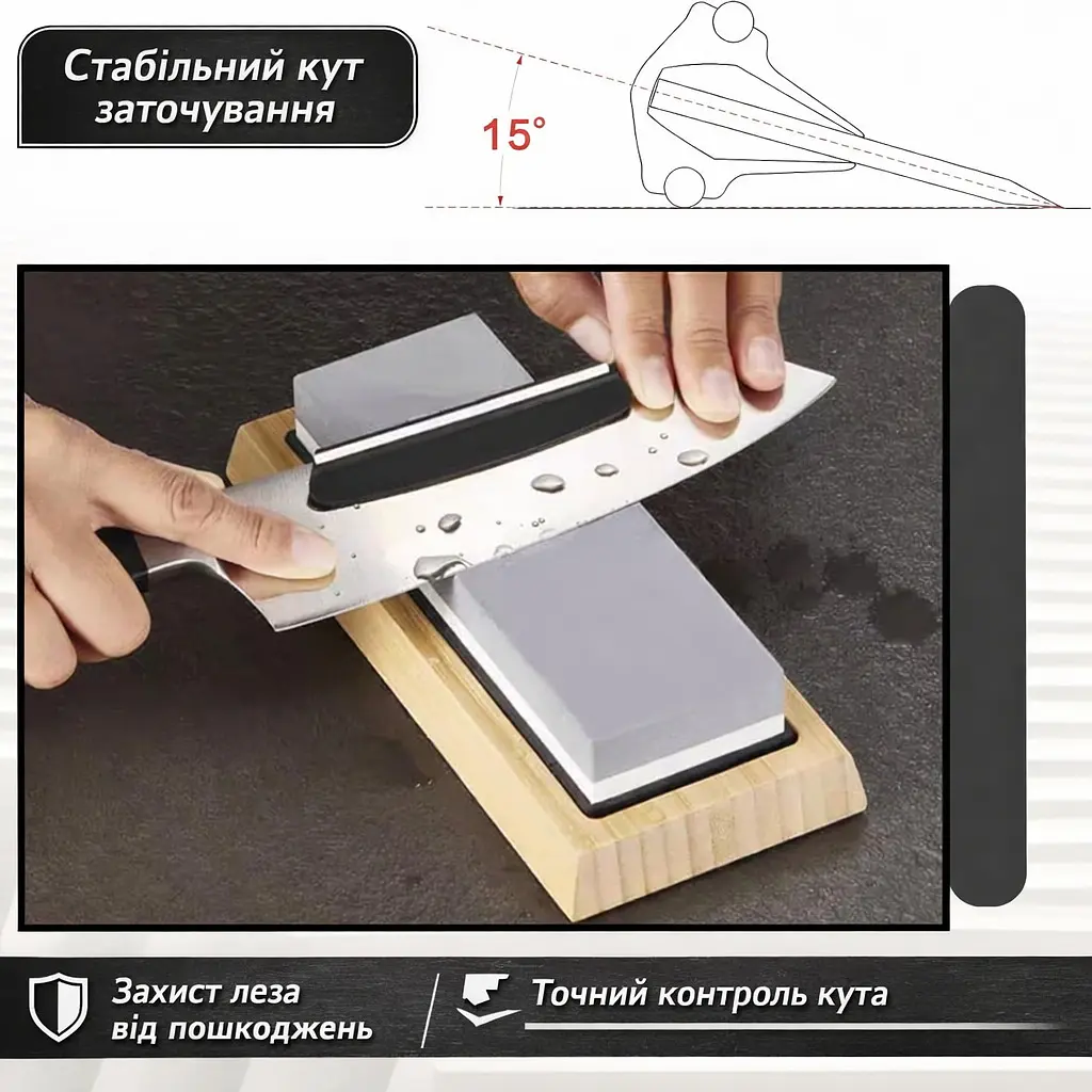 Тримач кута заточування ножів Kohen 10х2 см (KN92026) - фото 4
