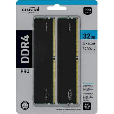 Модуль памяти для компьютера DDR4 32GB (2x16GB) 3200 MHz Pro Micron (CP2K16G4DFRA32A) - фото 8