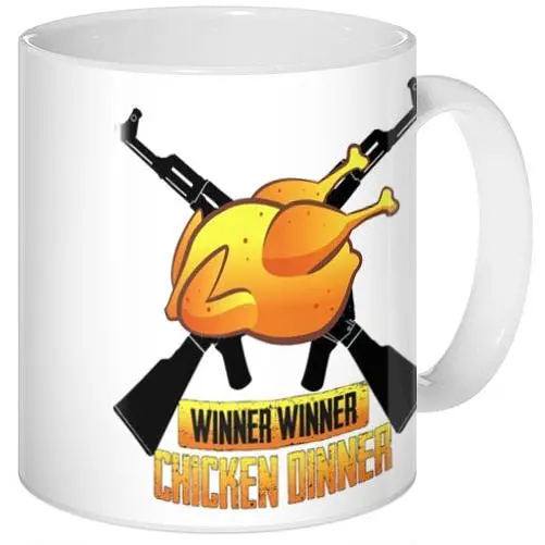 Кружка GeekLand PUBG Выигрыш есть - можно поесть 02.01.915 330 мл белая - фото 2