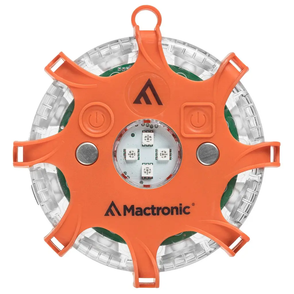 Комплект ліхтарів професійних Mactronic X-Flare (30 Lm) Red/Blue/Amber Recharg 12v/220V Magnetic (PSD0112) - фото 5