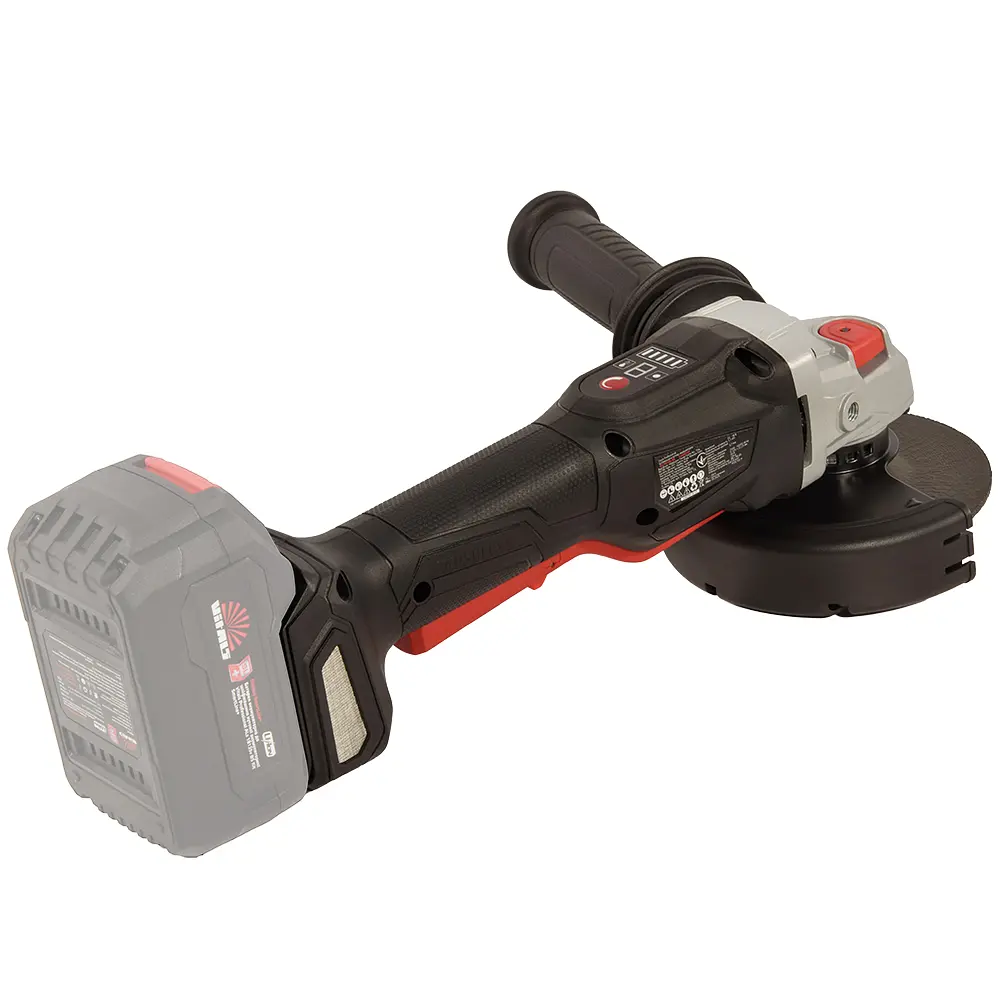Vitals Шліфмашина кутова акумуляторна Professional ALs 18125v BS SmartLine+ 125мм 18В 1000об/хв кейс 3.75кг без АКБ та ЗП - фото 4