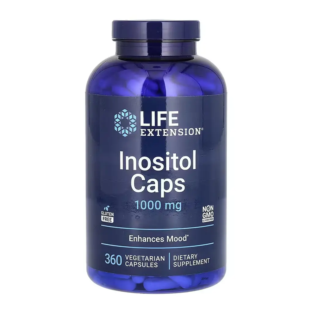 Інозитол Inositol 1000 мг - 360 веганських капсул