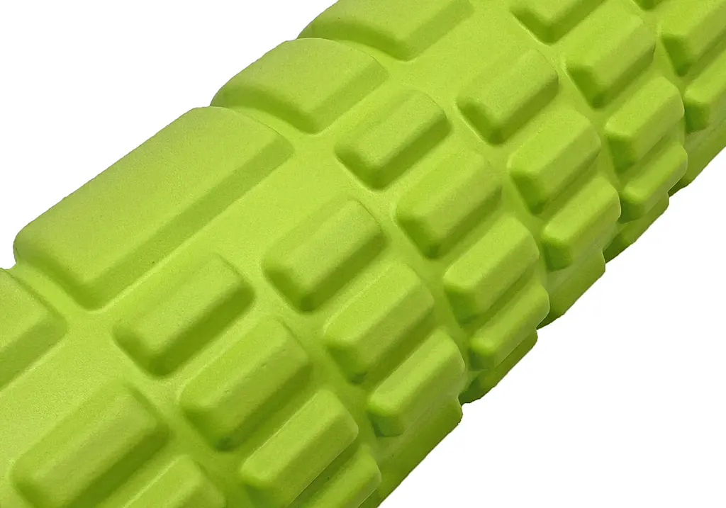 Масажний ролер EasyFit Grid Roller Mini 30 см салатовий - фото 3