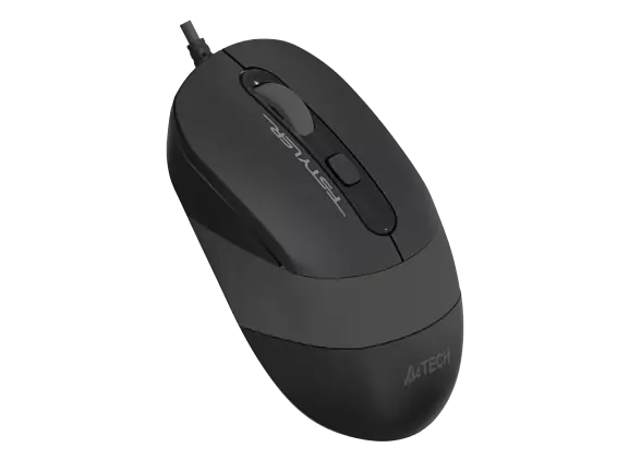Миша A4Tech FM10S Grey/Black - фото 2