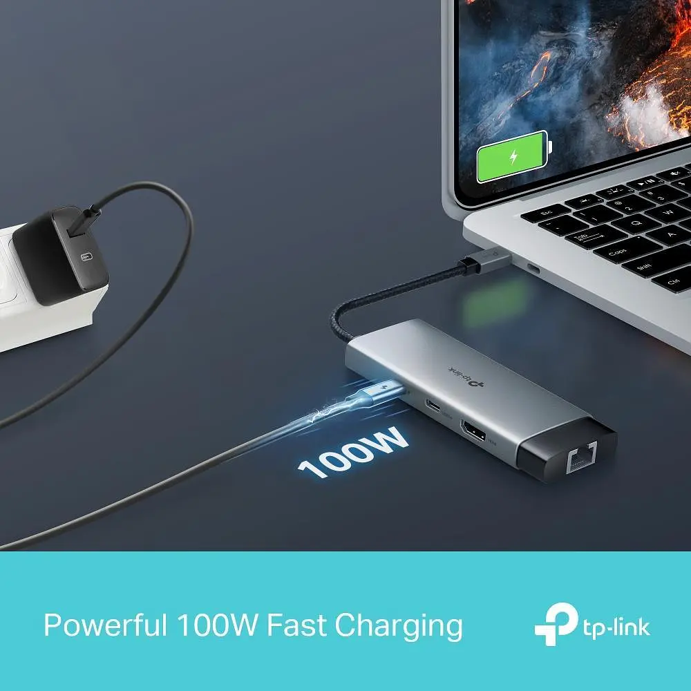Концентратор USB-C 6PORT UH6120C TP-LINK - фото 9