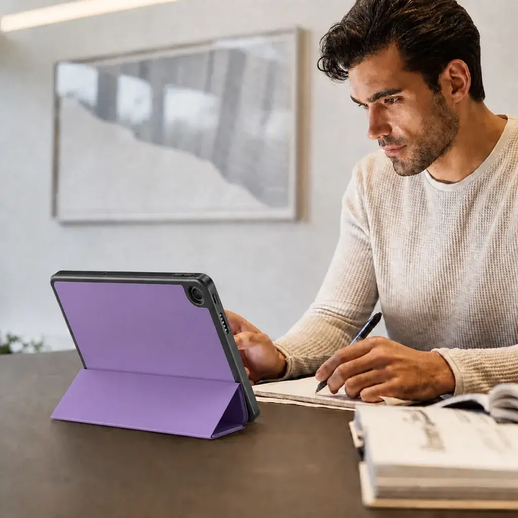 Чохол до планшета BeCover Flexible TPU Matte Xiaomi Redmi Pad 2 SE 9.7" (2026) Purple (716154) - фото 7