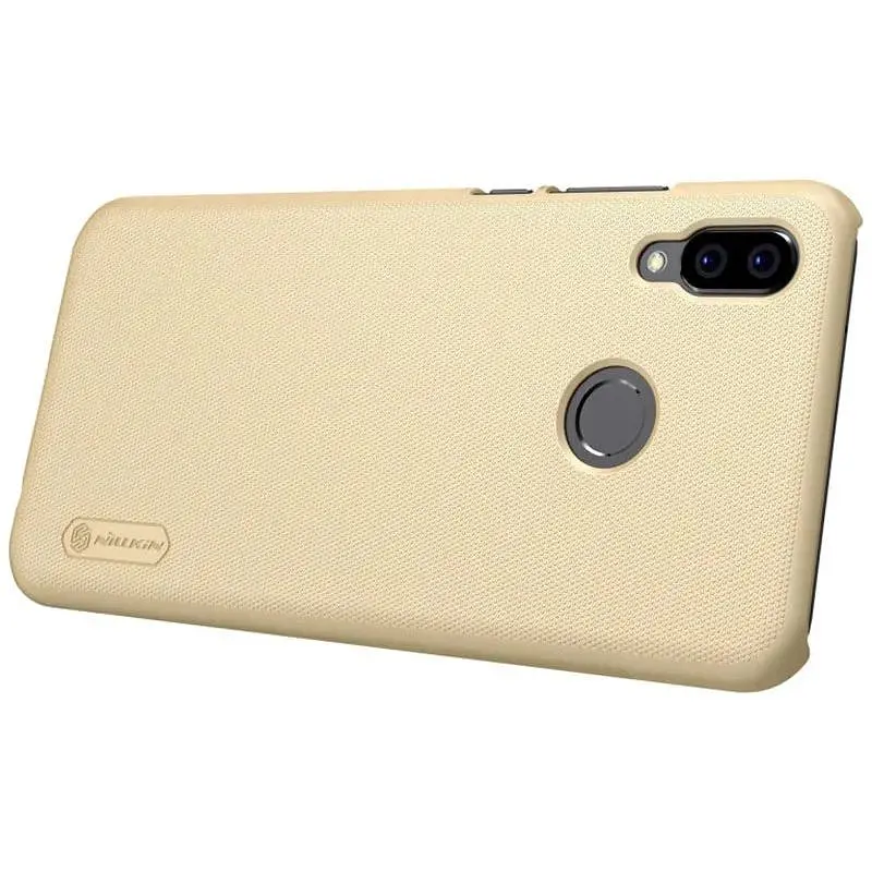 Чехол-накладка Nillkin Super Frosted Shield HuAwei P20 Lite/Nova 3E Gold - фото 5