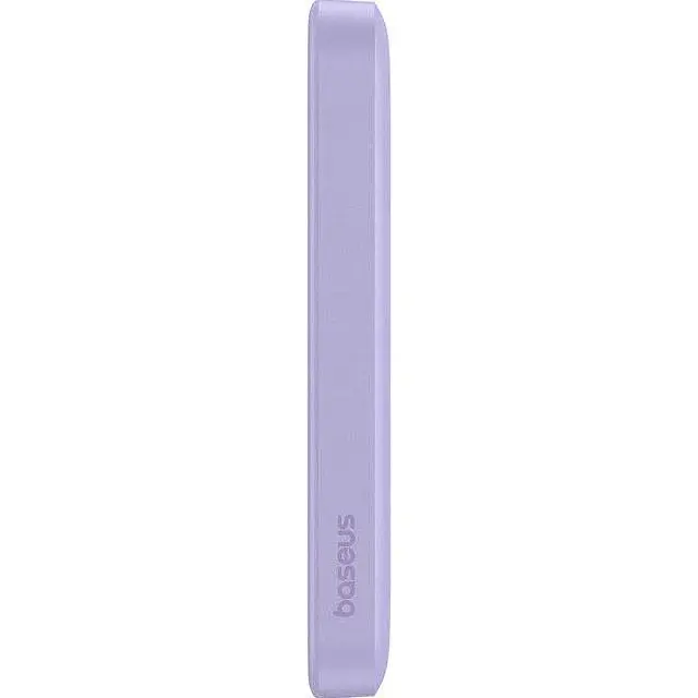 Зовнішній акумулятор Baseus Magnetic Bracket Mini 5000mAh 20W Purple (P10022107513-00) [117954] - фото 4