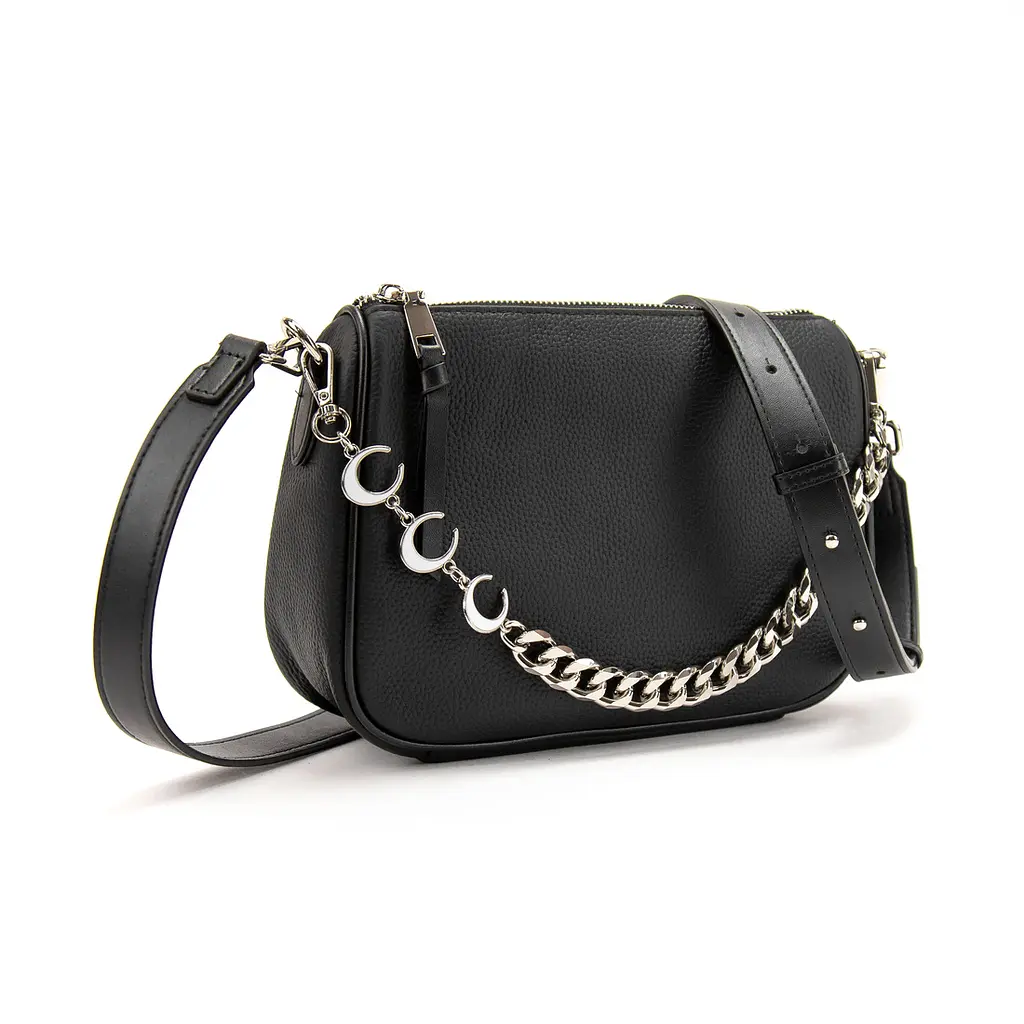 Елегантна шкіряна сумочка з ланцюжком Olivia Leather B24-W-99130A - фото 3