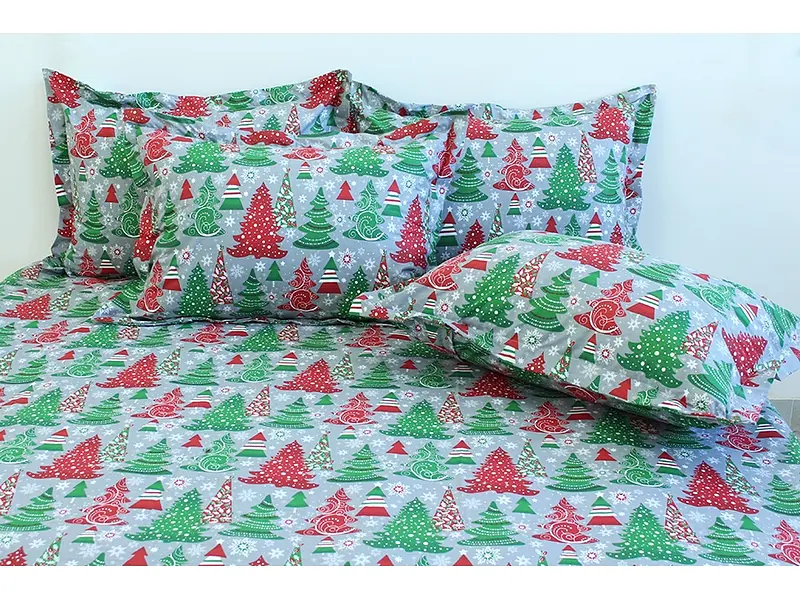 Комплект постільної білизни (R-T9131) Євро TAG tekstil pbe0036878 - фото 4