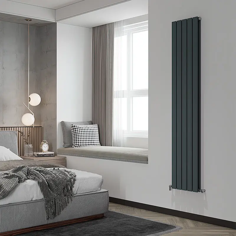 Радіатор дизайнерський Ideale Vittoria 11 9/1800/612 чорний (бокове підключення) - фото 5