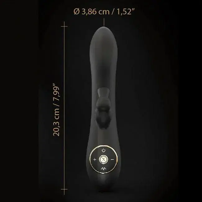 Вакуумный вибратор кролик Dorcel Divine Rabbit 10 режимов вибрации 3 режима вакуума - фото 5