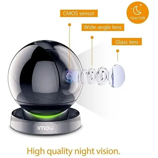 Камера поворотная - видеоняня IMOU Rex IPC-A46LP 4MP - фото 8