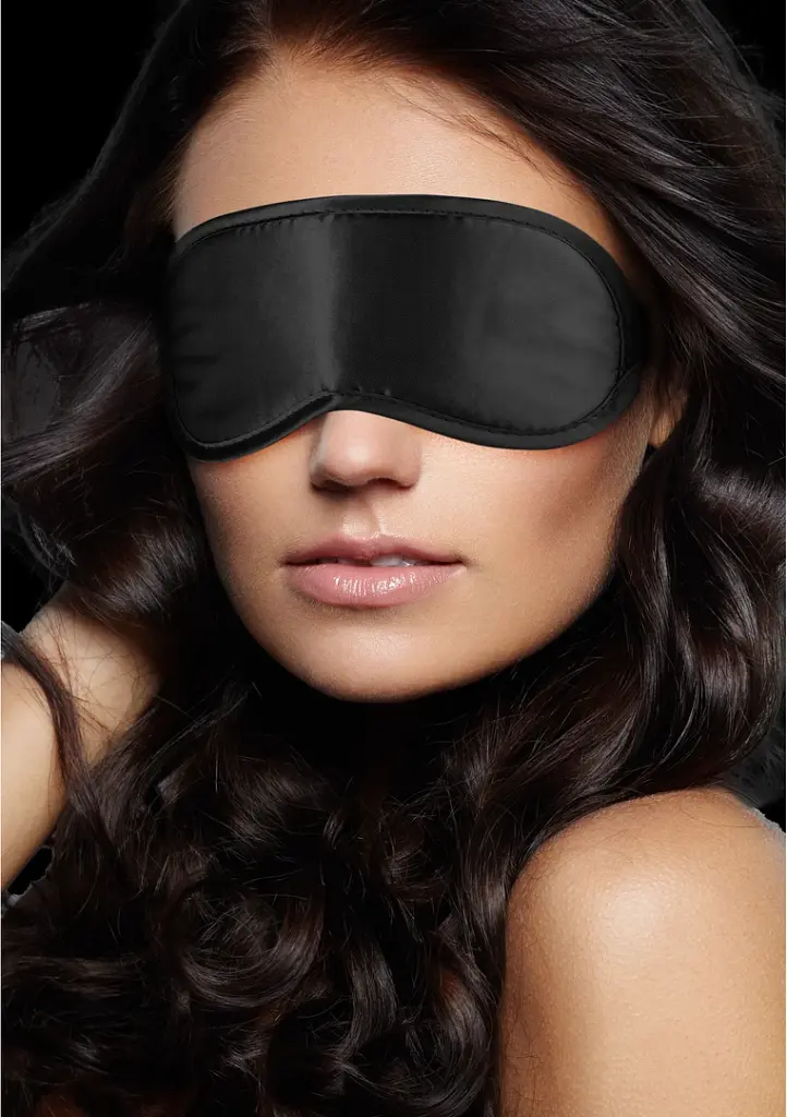 Маска на глаза Ouch! Soft Eyemask (черный) - фото 2
