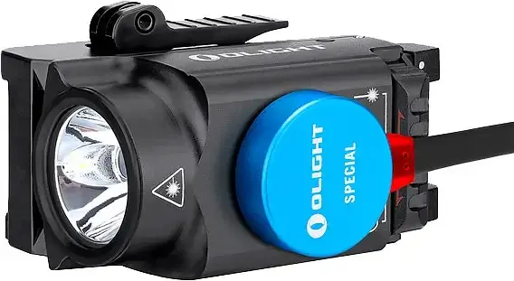 Фонарь с ЛЦВ Olight Baldr Mini Red Laser Black - фото 7