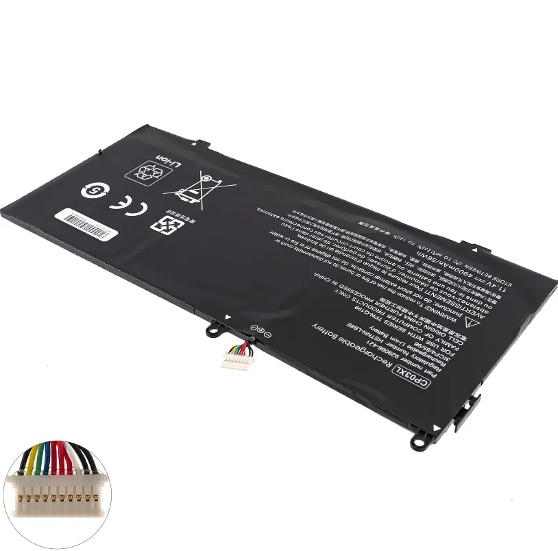 Акумулятор HP CP03XL (Spectre X360 13-AE) 11.4V 4900 mAh Black