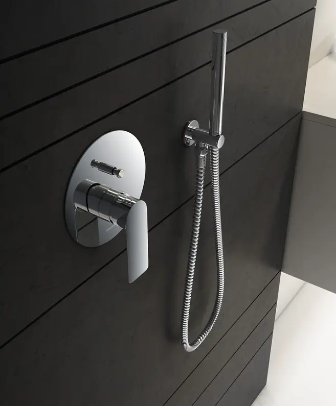 Душова система Kohlman Proxima 35 chrome + BOX прихованого монтажу QW210PR35, Хром - фото 4