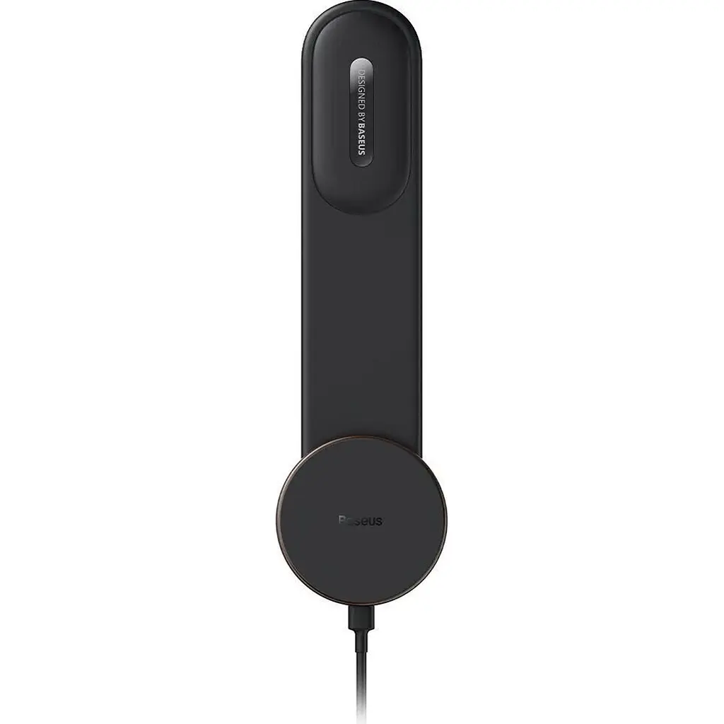 Автотримач із бездротовою зарядкою Baseus C02 Pro Series Black (C40156000111-00) [105018] - фото 2