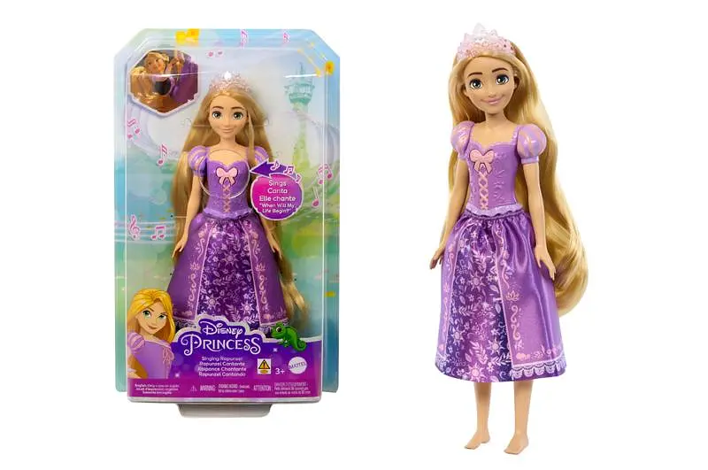 Лялька-принцеса "Рапунцель, що співає" (англійська версія) HPD41 Disney Princess