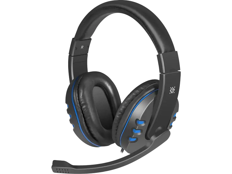 Гарнітура Defender Warhead G-160 Black/blue (64118) - фото 2