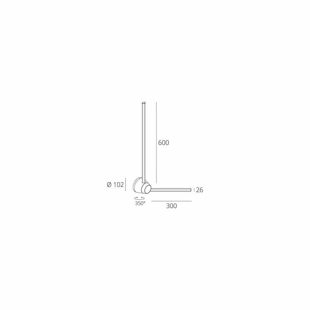 Настенный светильник Skarlat RWLB149 17W BK 3000K - фото 2